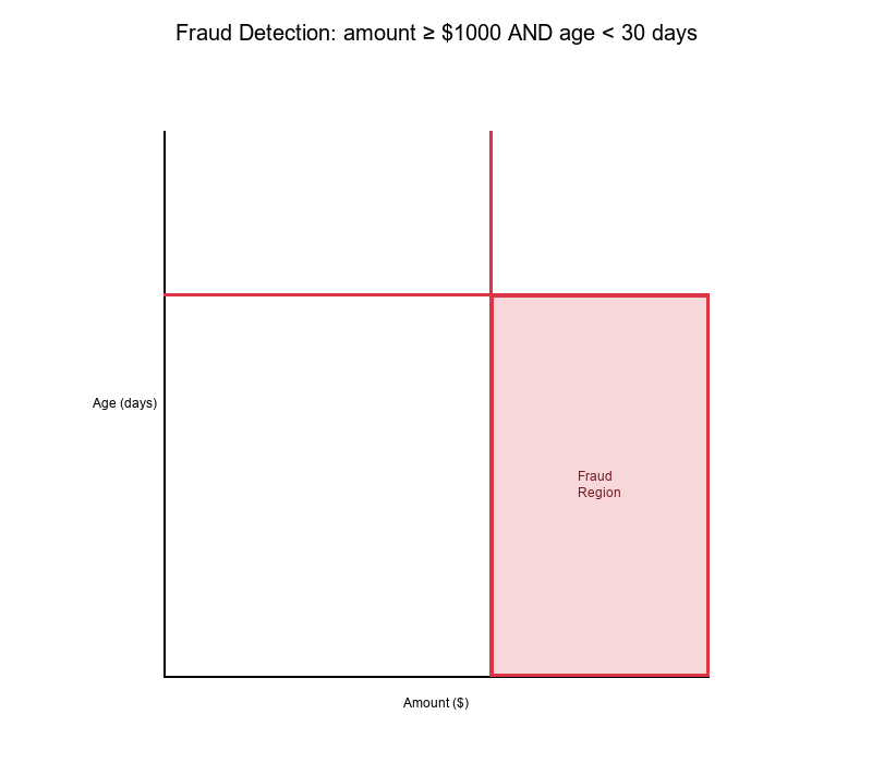 Fraud Detection Decision Surface